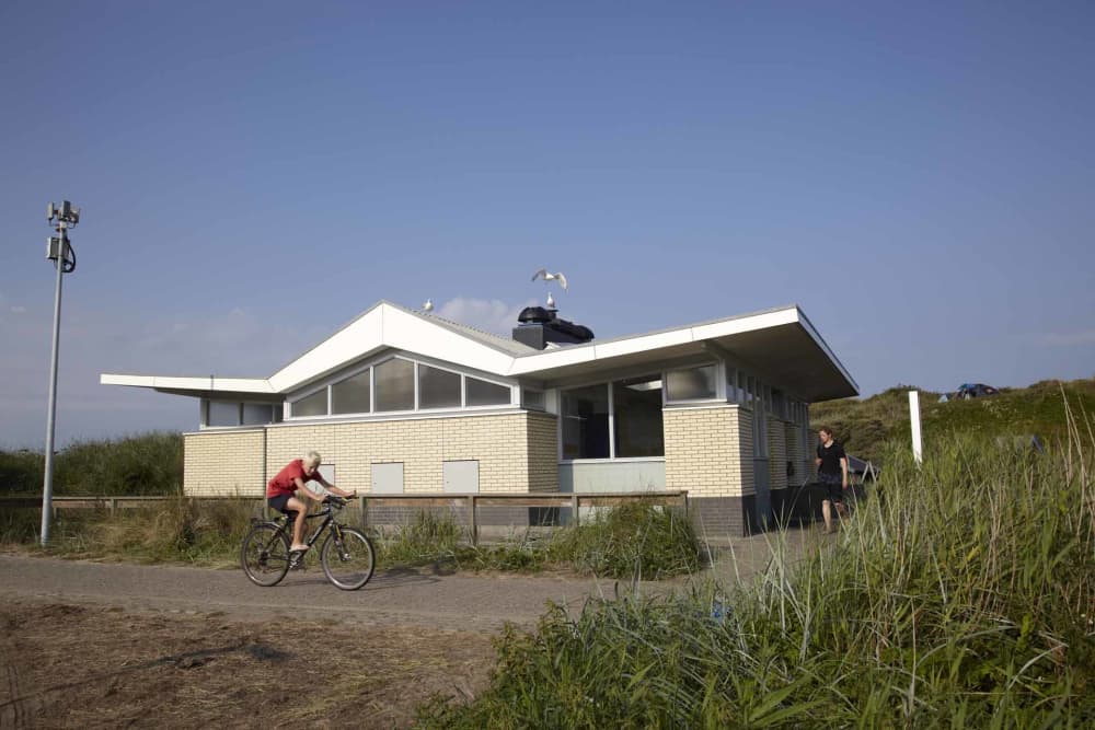 Camping Kogerstrand, sanitair gebouw