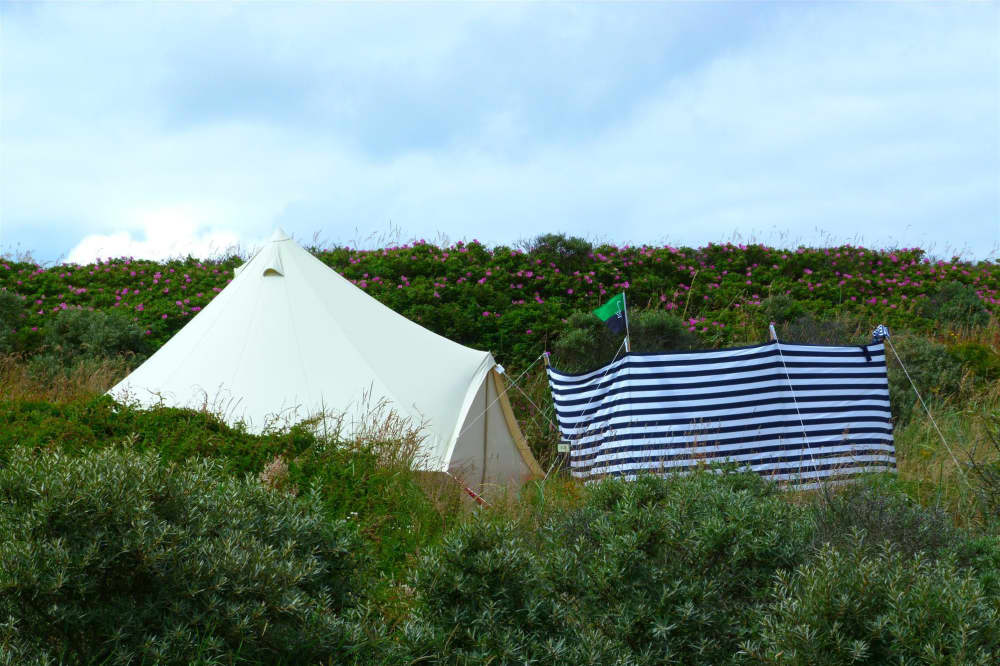 Camping Kogerstrand, duinplek zonder stroom