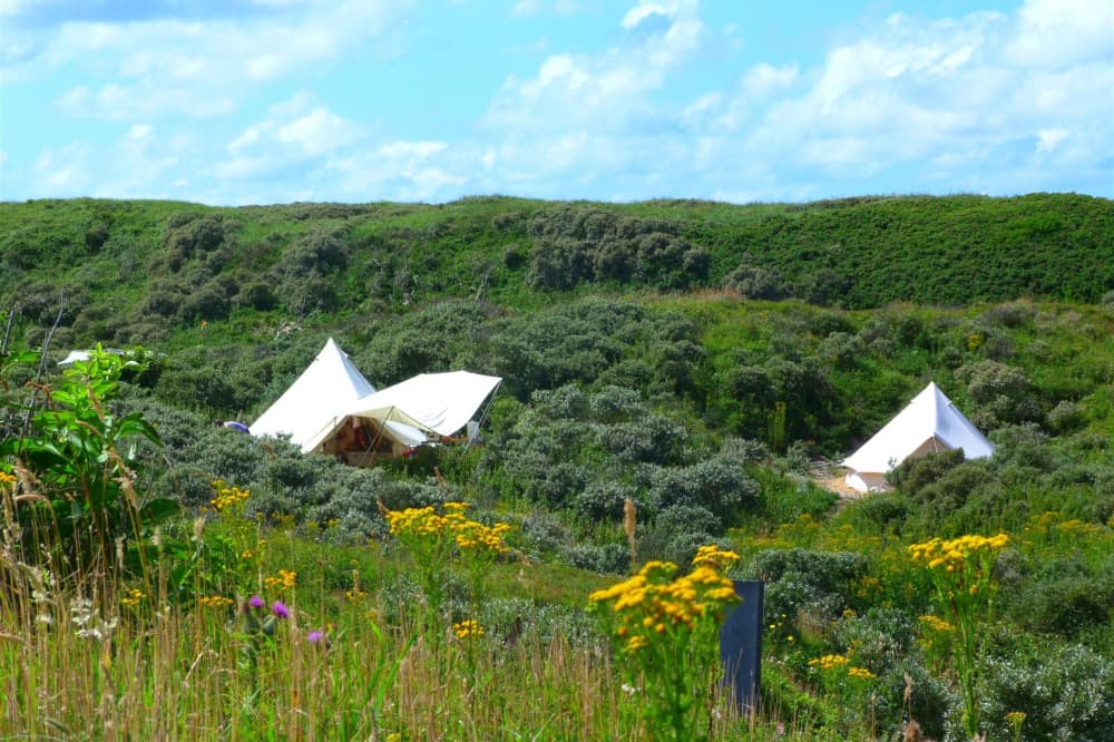 Camping Kogerstrand, duinplek zonder stroom