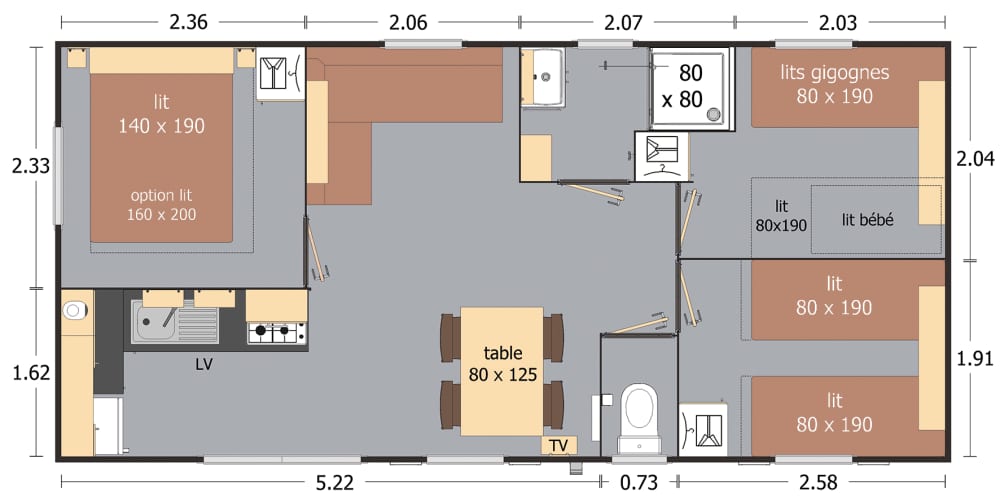 Residence 3 layout