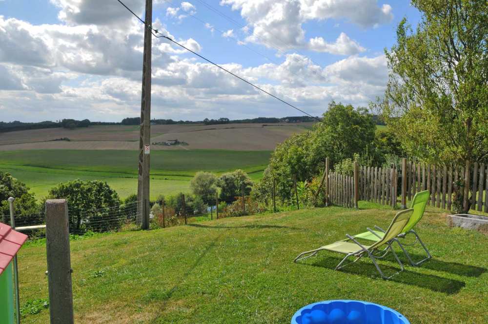 Chez Zabeth - côté vue - Holiday home Ardennes