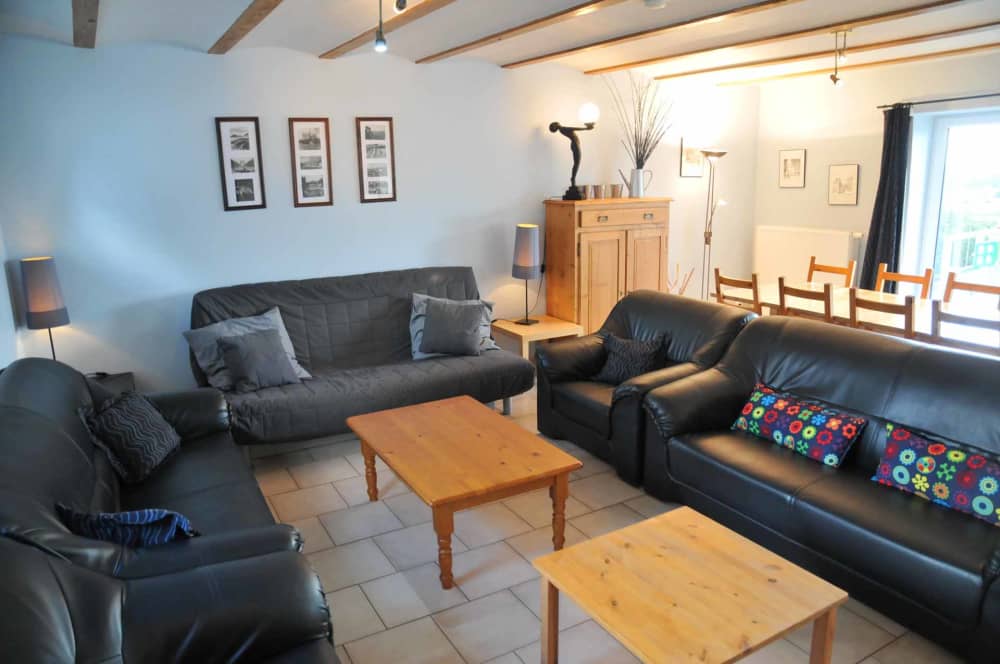 Chez Zabeth - côté vue - Vakantiehuis Ardennen