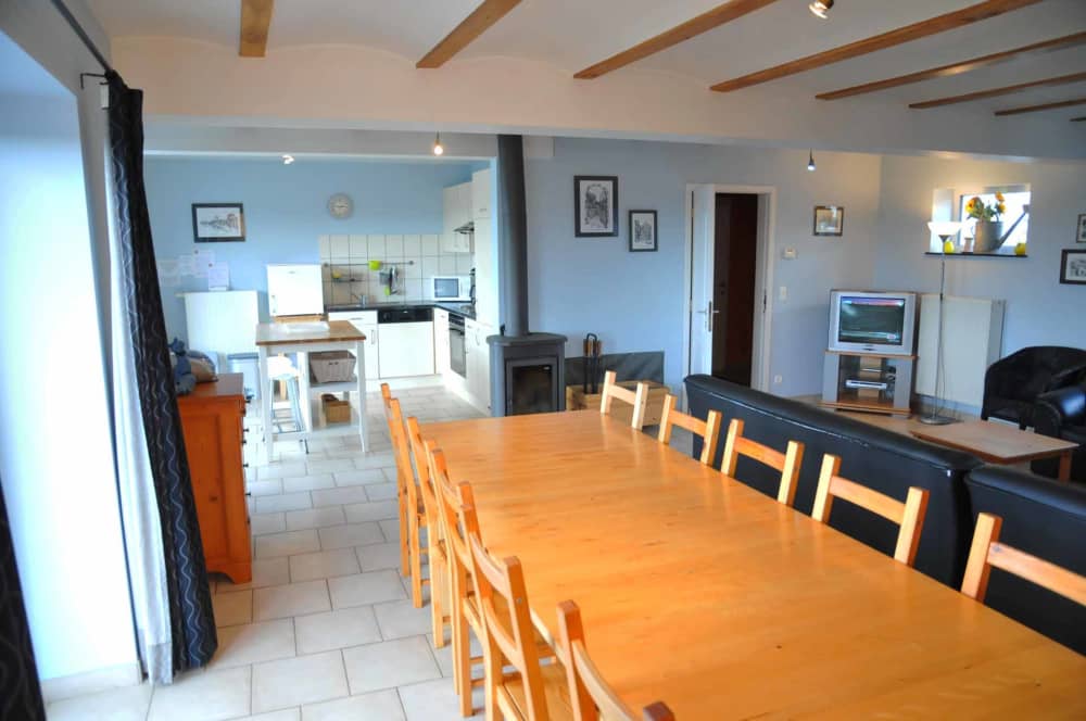 Chez Zabeth - côté vue - Vakantiehuis Ardennen