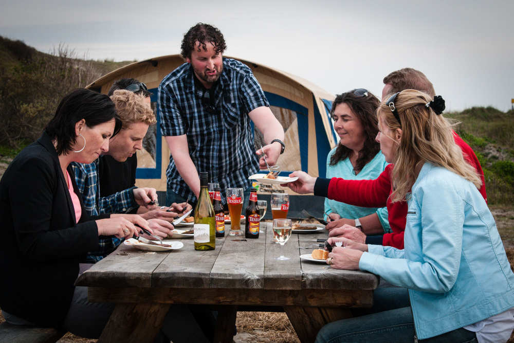 Camping Kogerstrand, barbecue on location