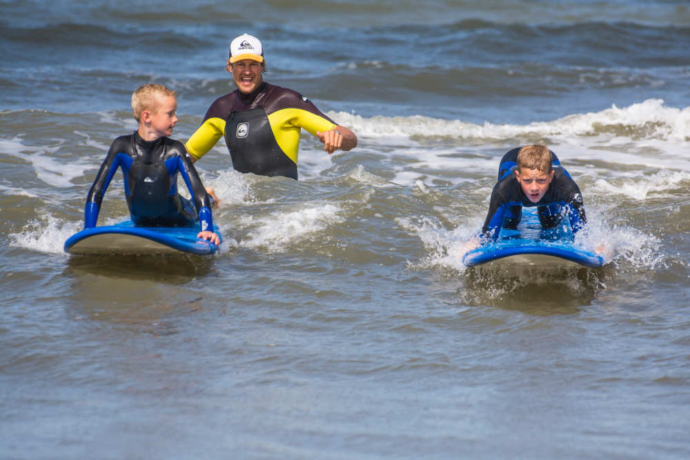 Surf lesson, Texel