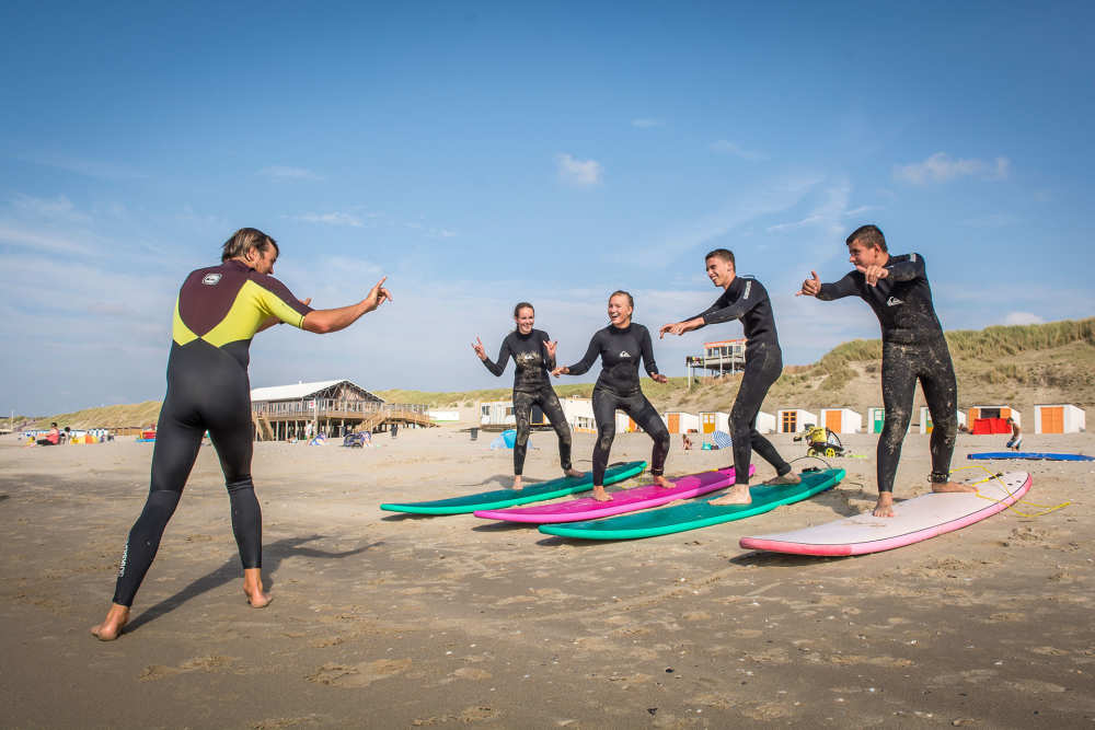 De Koog,  surfinglessons surfingschool Foamball