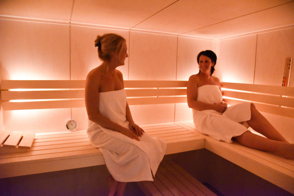 Bungalowpark 't Hoogelandt, Villa mit Sauna