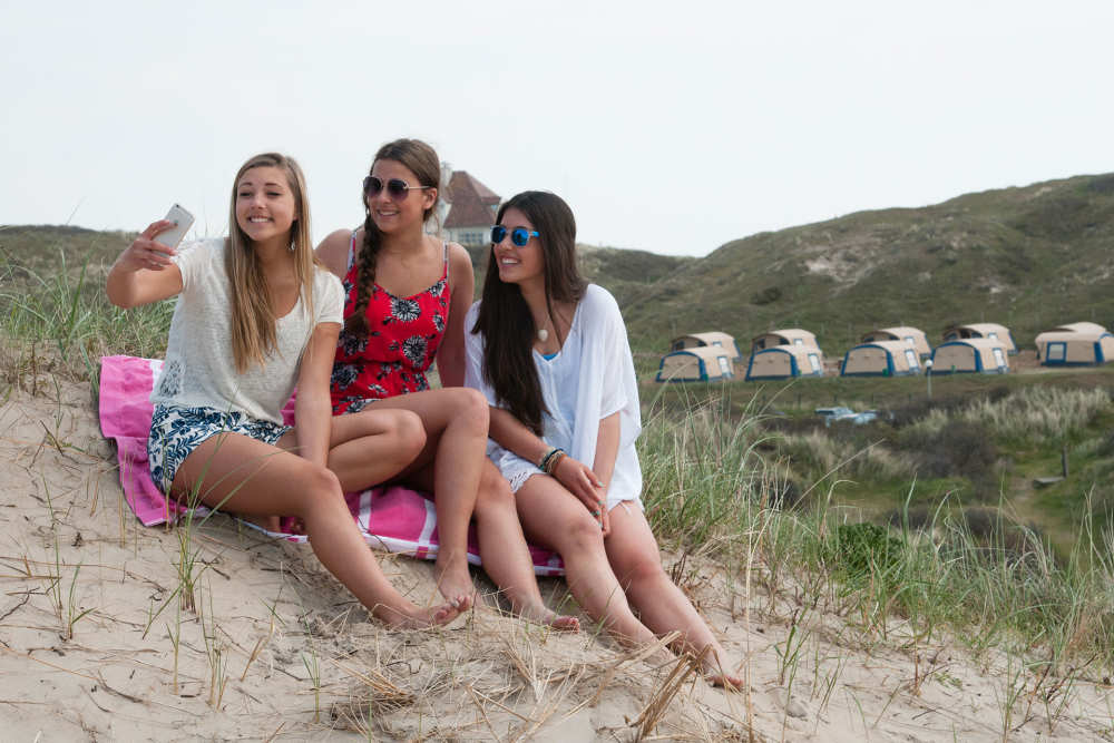 Camping Kogerstrand, Eingerichtete Gruppezelt