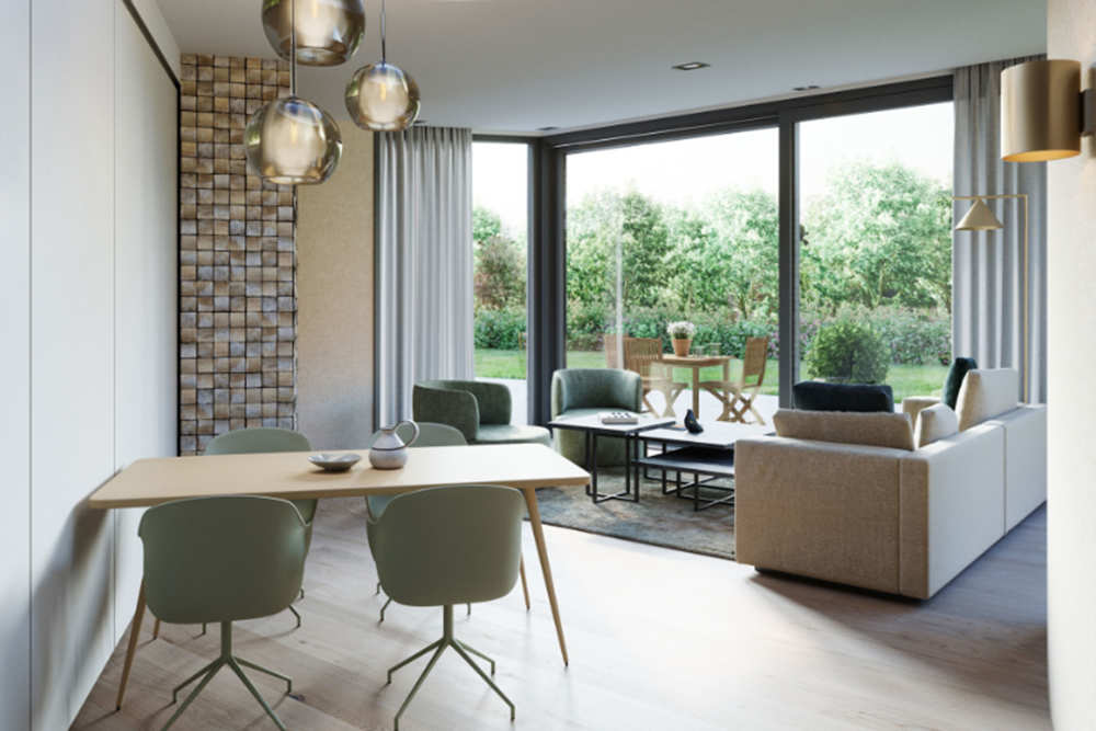 Villapark De Koog, artist impression 4 P. Villa