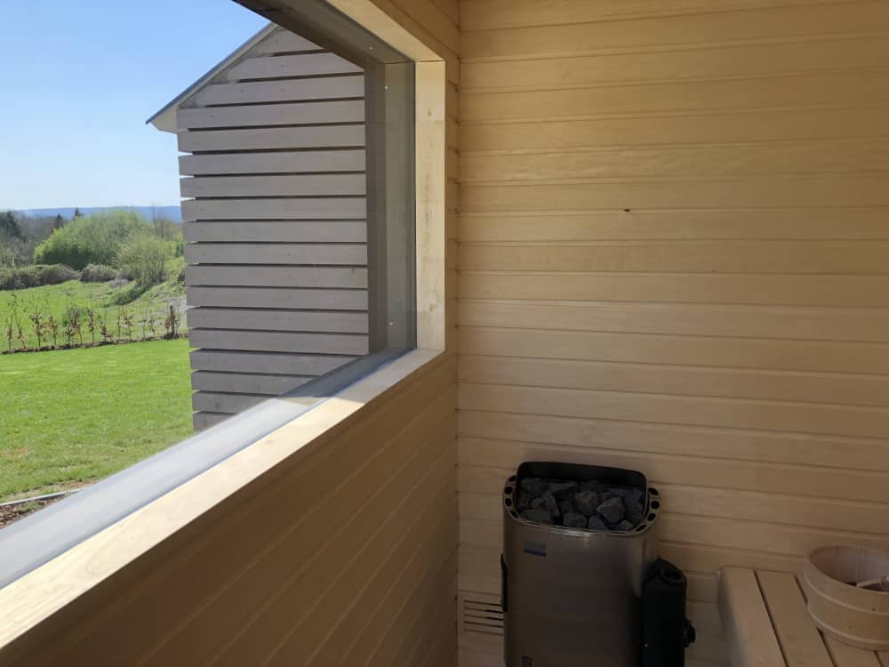 Vue d'en Haut Vakantiewoning Durbuy zwembad