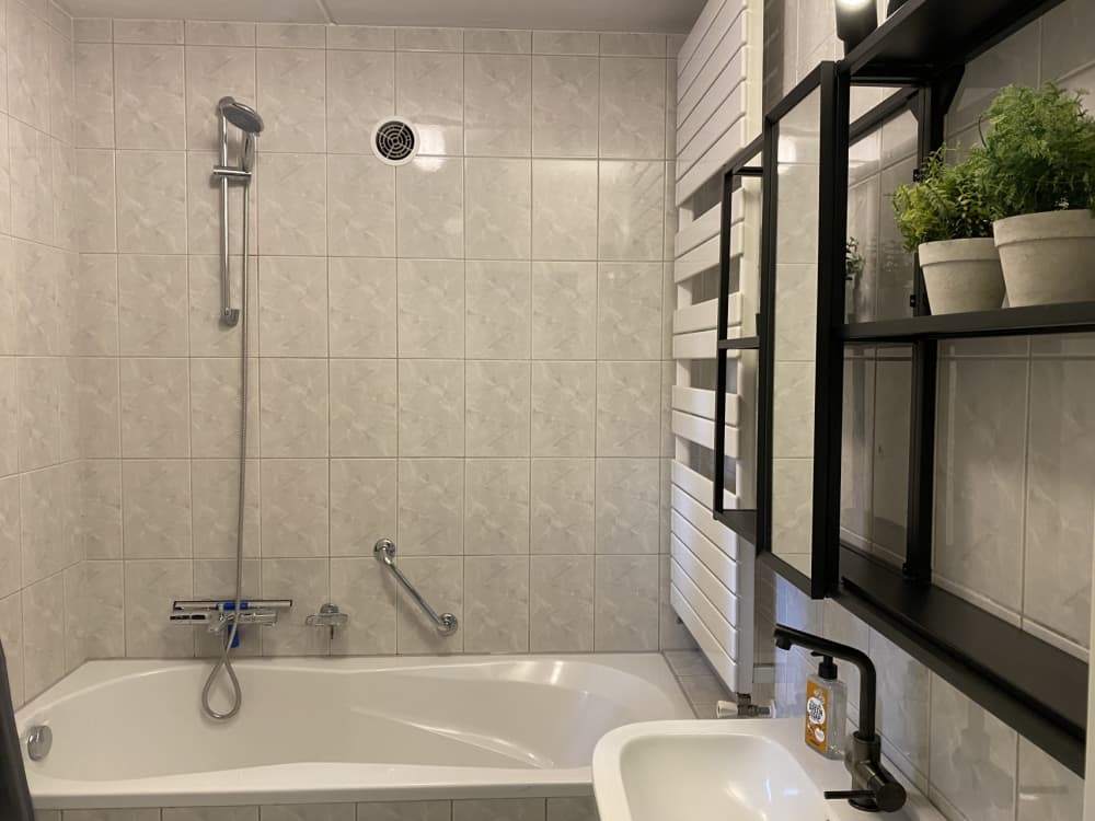 badkamer bewerkt