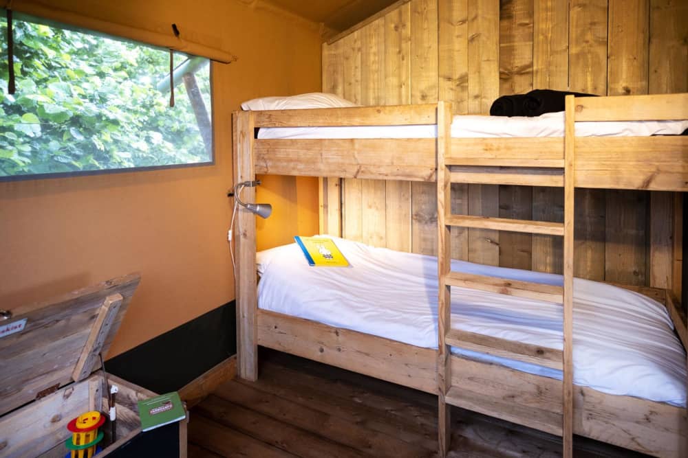 FarmCamps Breehees Brabant Farmtent interieur 