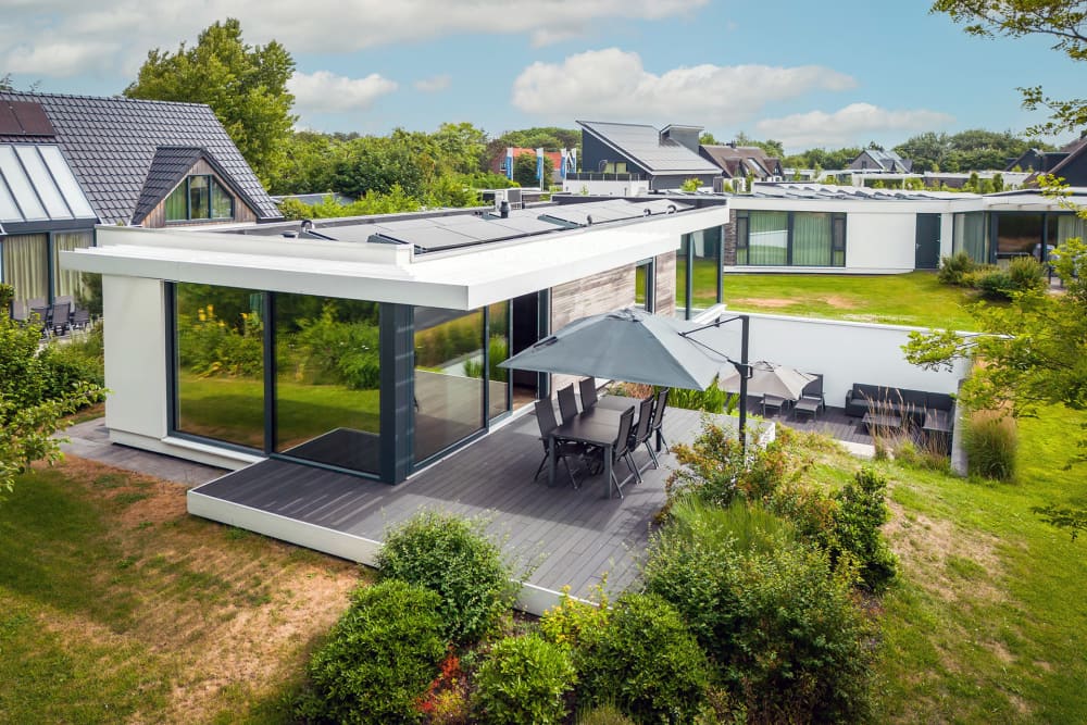 Vakantiehuis met zwembad, Villapark De Koog