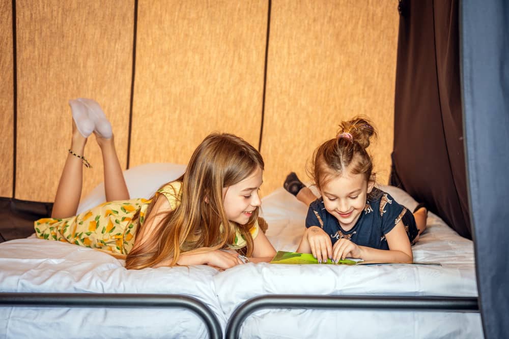 Camping Kogerstrand, ingerichte tent