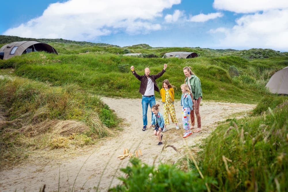 Camping Kogerstrand, ingerichte tent