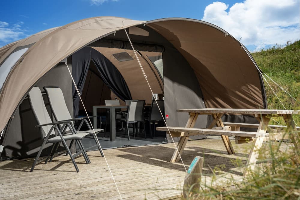 Camping Kogerstrand, ingerichte tent