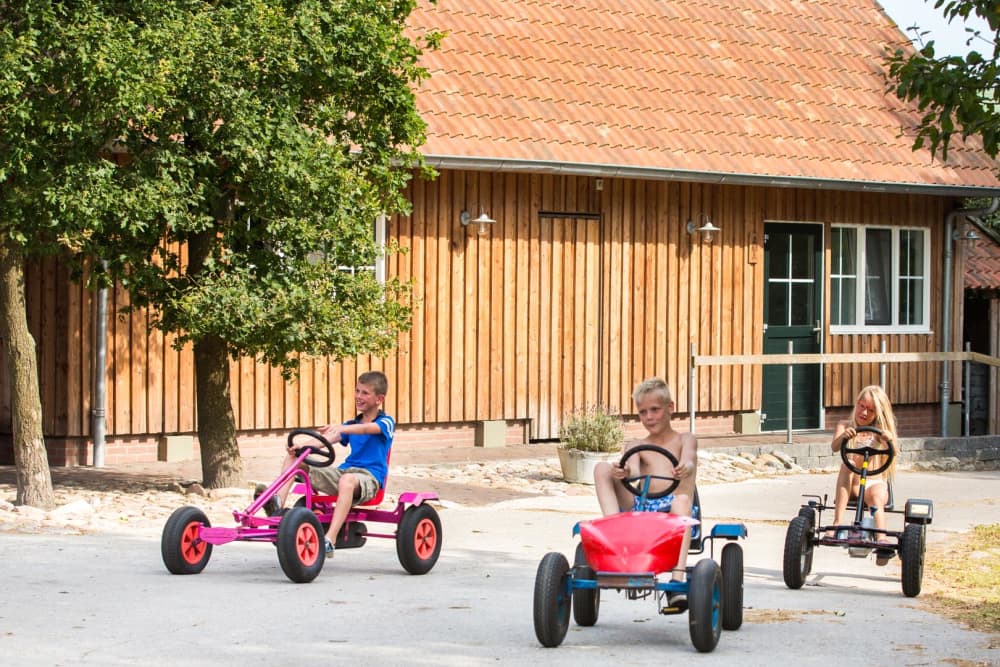 FarmCamps de Bosrand Drenthe skelteren kindere