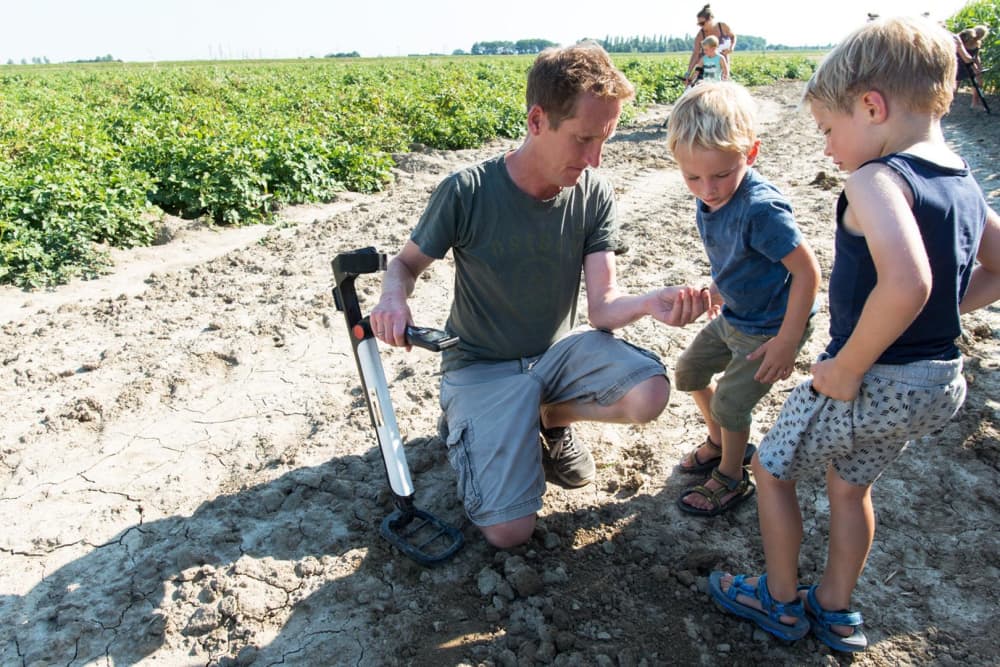 FarmCamps Oranjepolder Zeeland met de archeolo