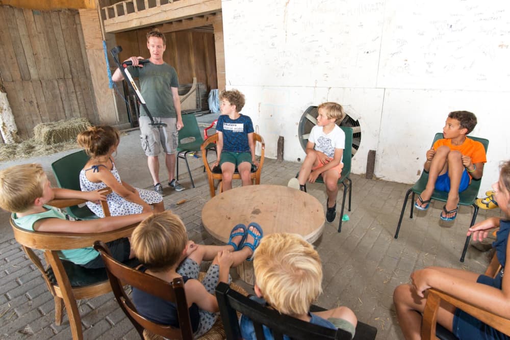 FarmCamps Oranjepolder Zeeland uitleg met de a