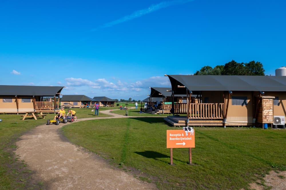 FarmCamps Kooij Hoeve Zuid-Holland tentenveld 
