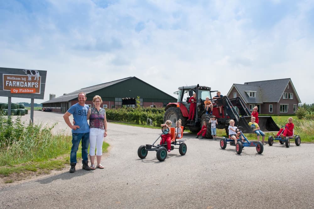 FarmCamps Op Flakkee Zuid-Holland boer en boer