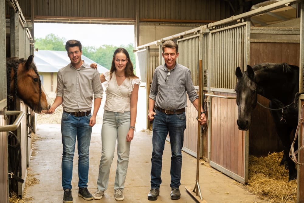 FarmCamps Holzik Stables Overijssel gezinsfot