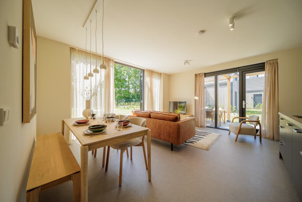3. Woonkamer - Krammerlodge Oude-Tonge