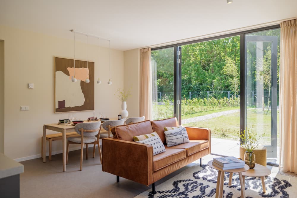 2. Woonkamer - Krammerlodge Oude-Tonge