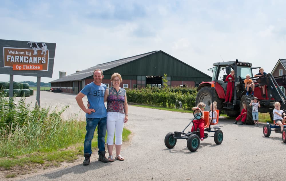 18. Op Flakkee - Huibert en Annet