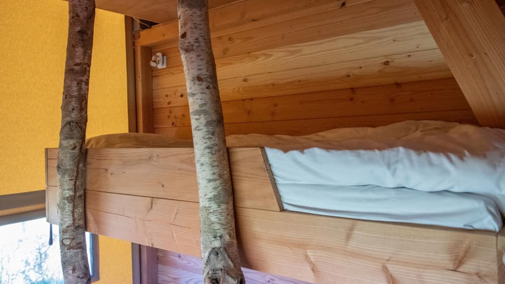 Barntent extra plank in stapelbed