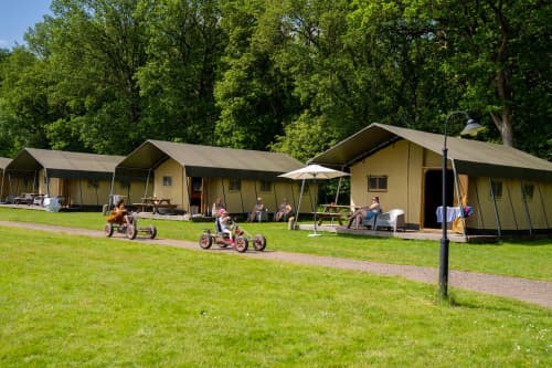 FarmCamps Geele Bosch Friesland skelteren kind