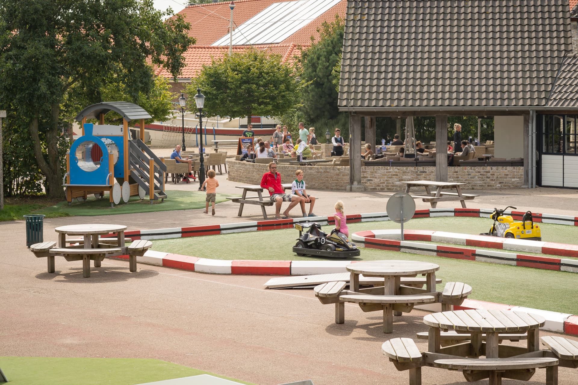 Outdoor playground, holidaypark De Krim 