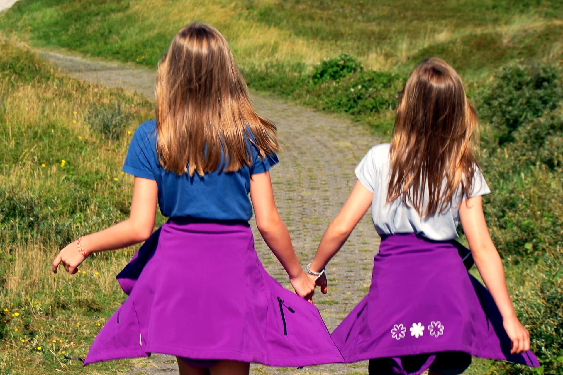 Kinderen Krimbos wandeling