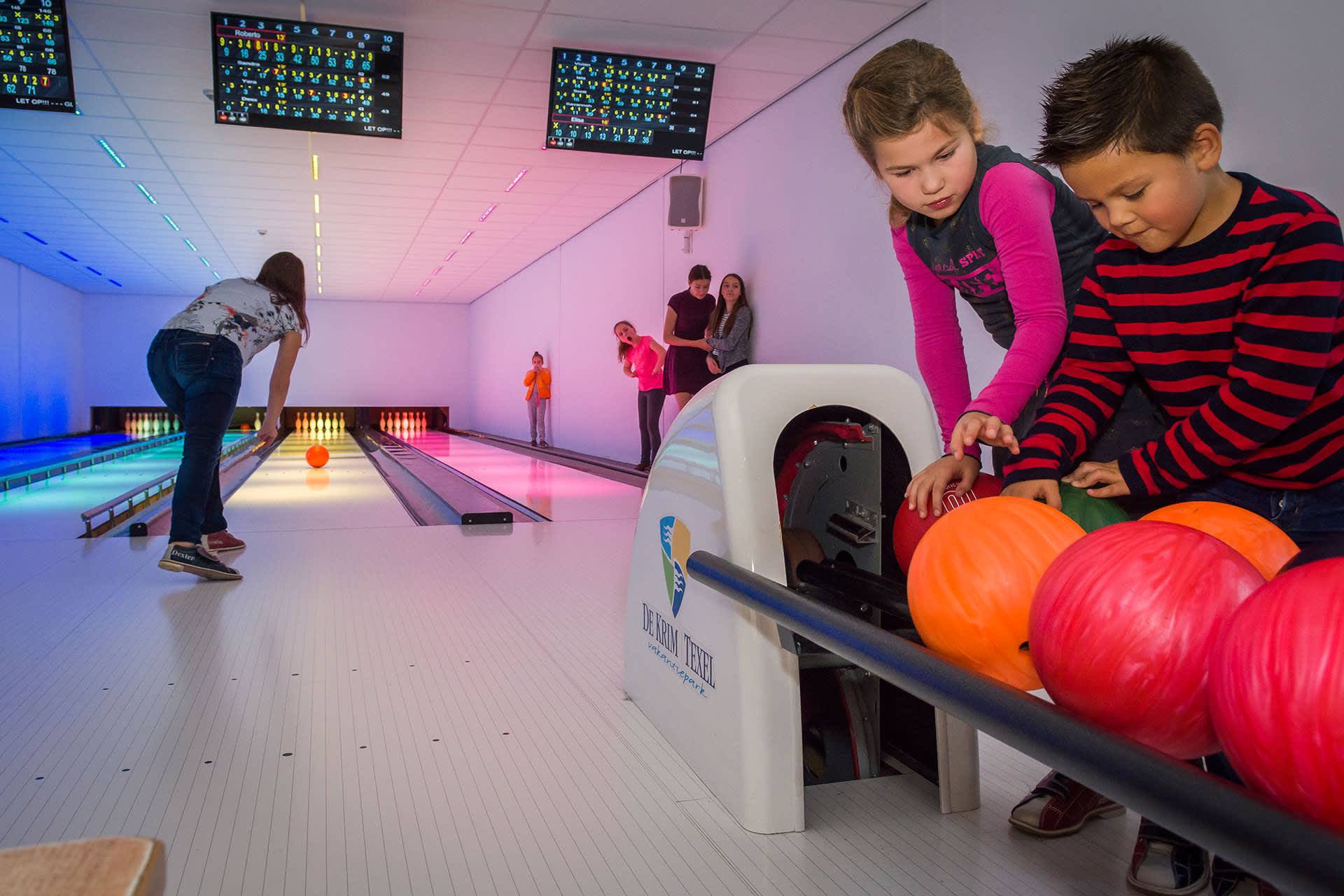 Ferienpark De Krim, Bowlingbahnen