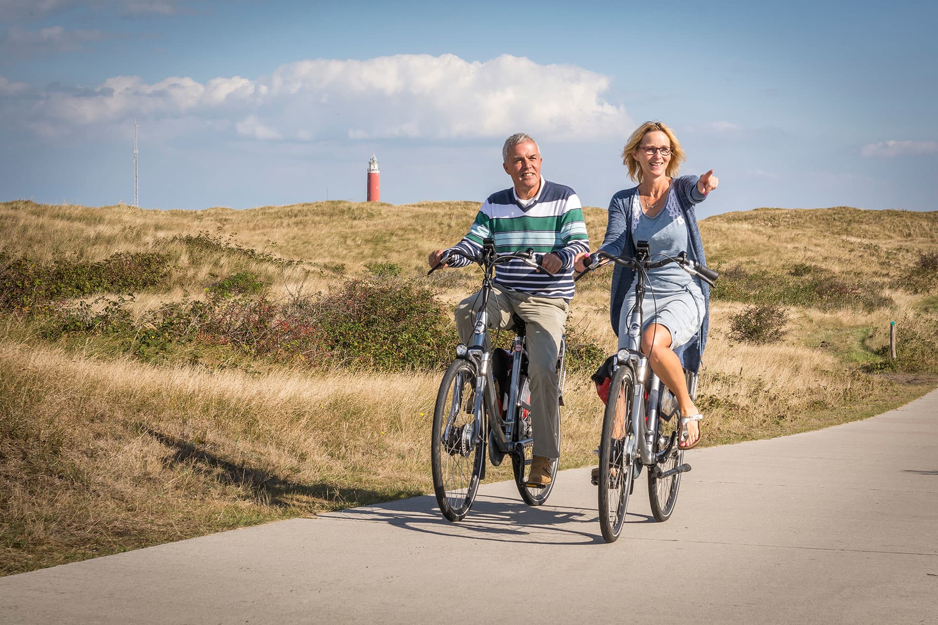 De Cocksdorp, Radfahren