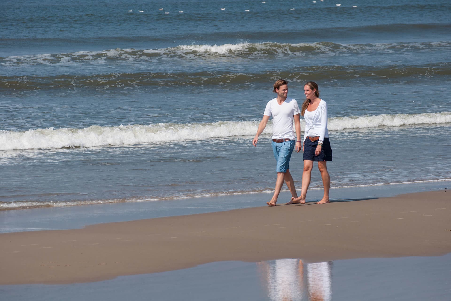 Strand, Wanderung