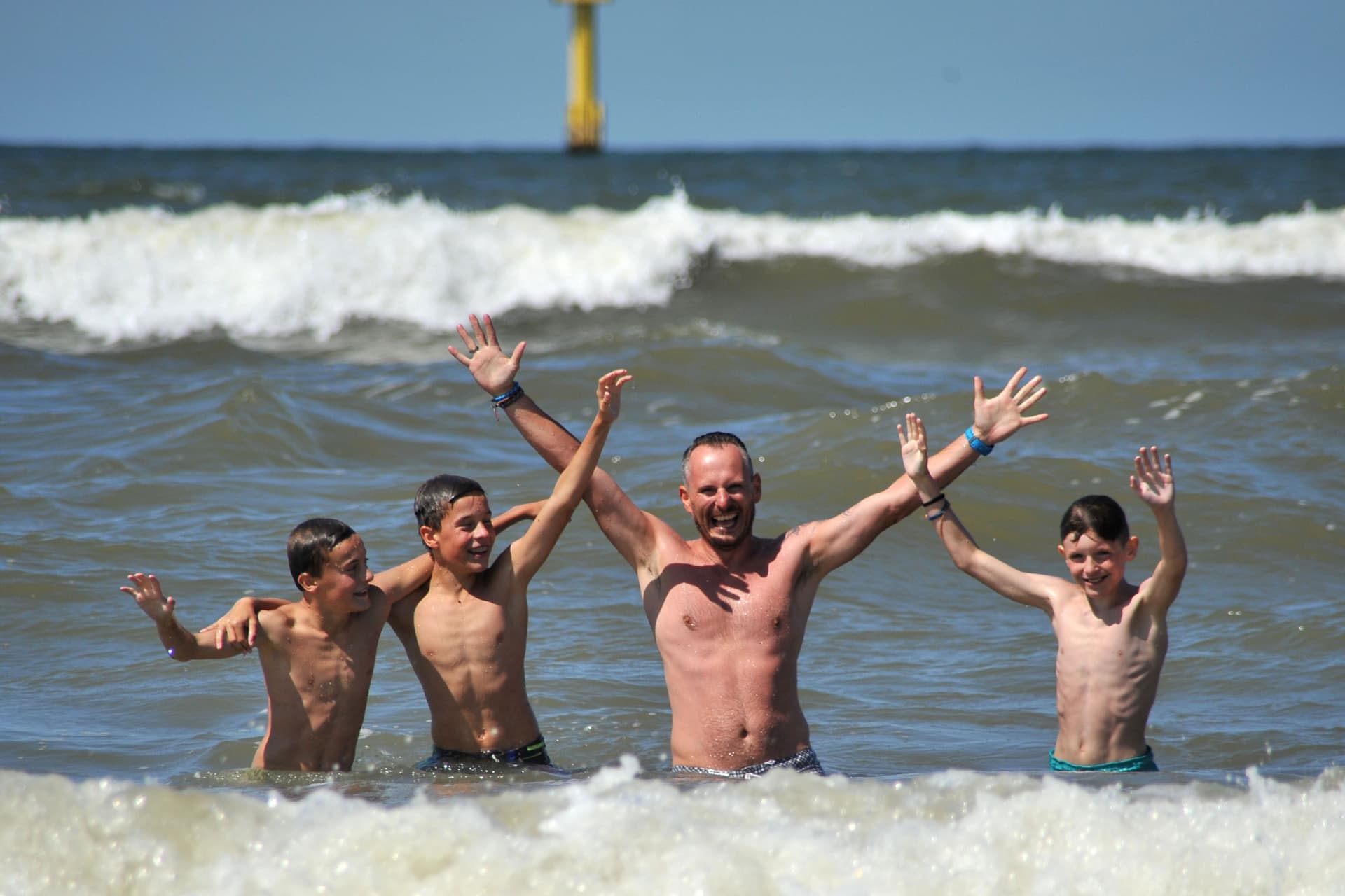 Schwimmen im Meer