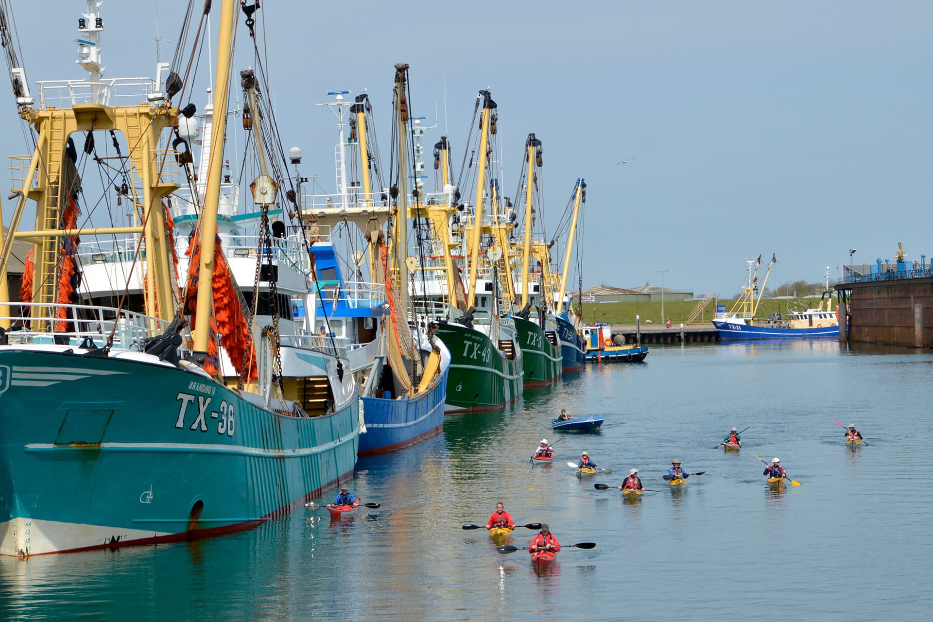 Oudeschild, Hafen