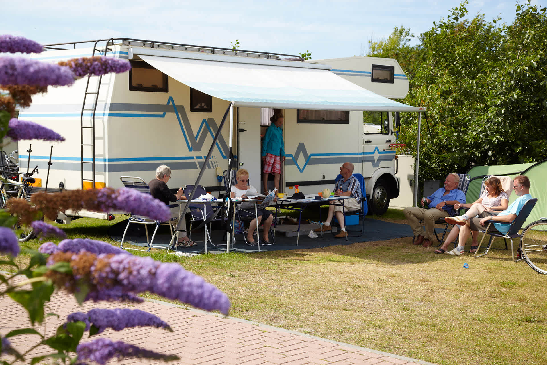 Camping De Shelter, Komfortplatz