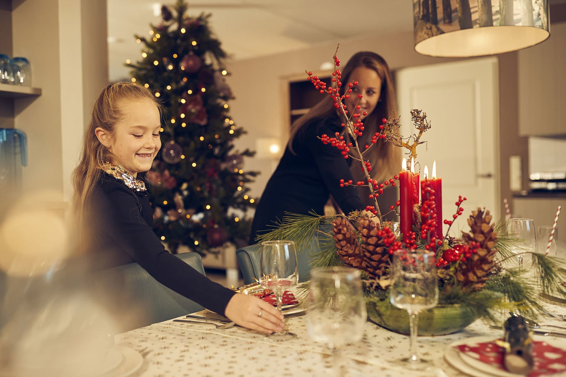 Kerst op Texel, kerstdiner