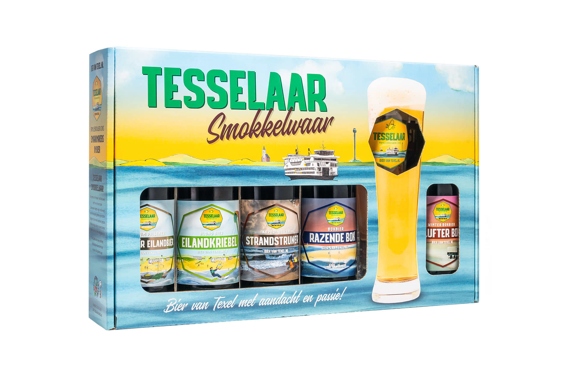 Beer from beer brewery Tesselaar