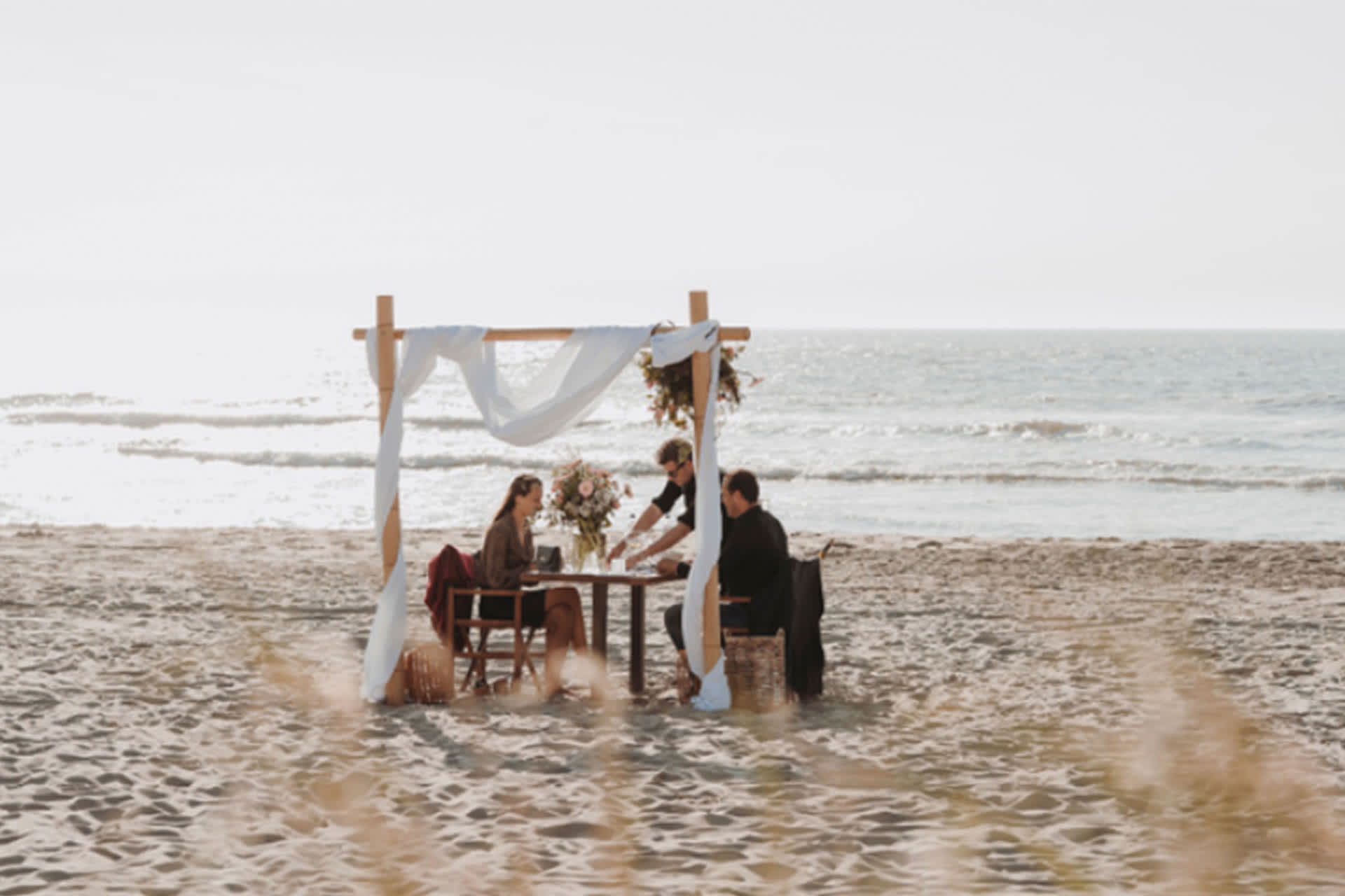 Picknick am Strand