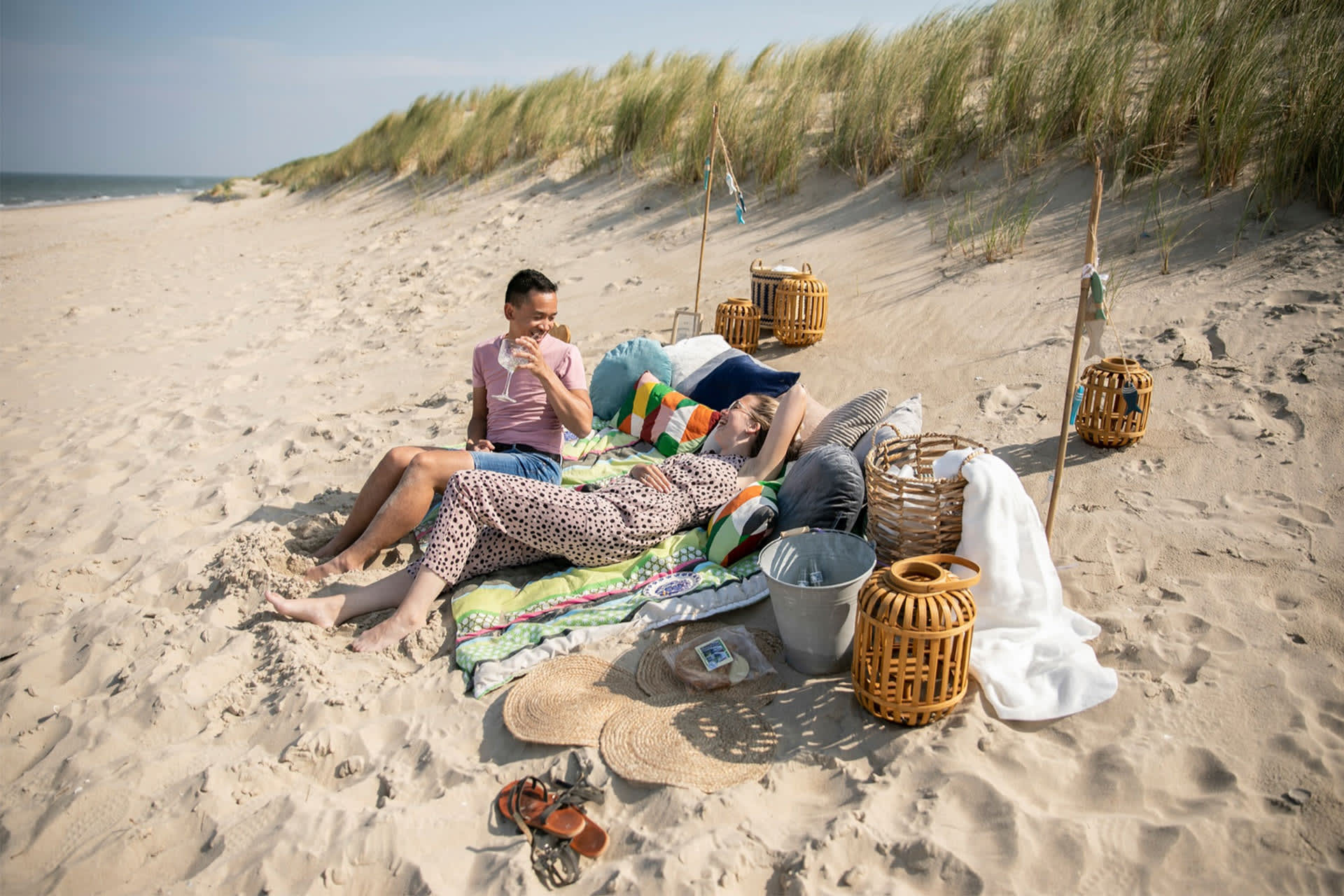 Picknick am Strand