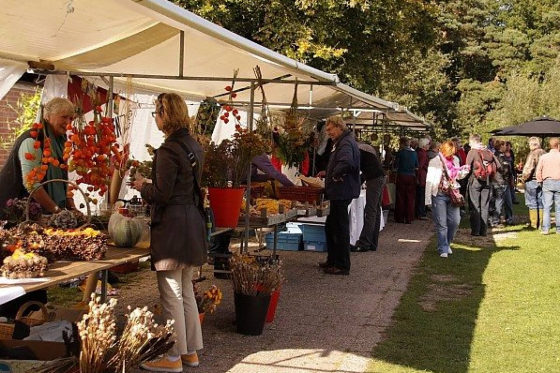 Kraampjes, herfstmarkt Den Burg