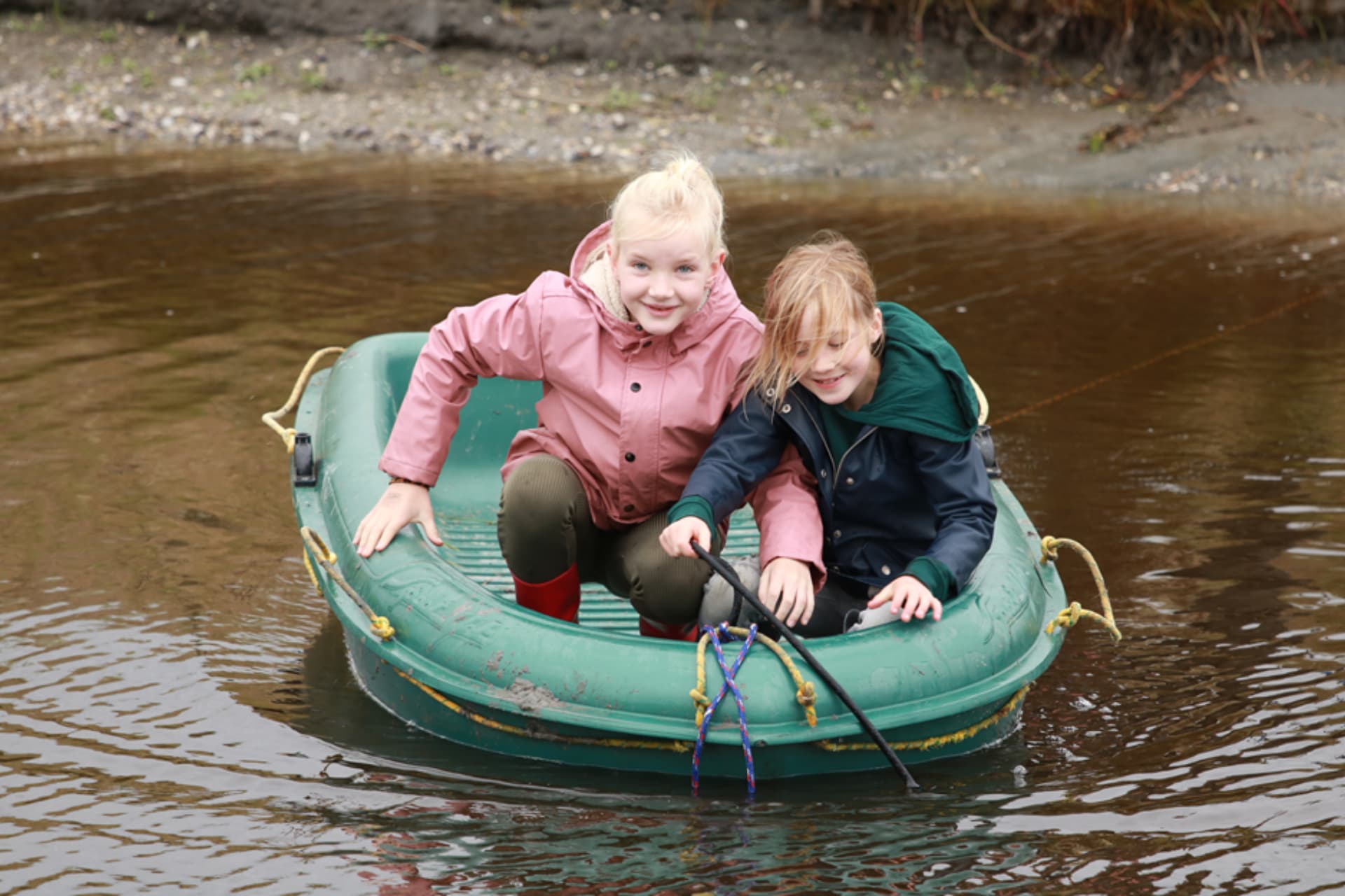 OERRR Wild Outdoor Day, in boat