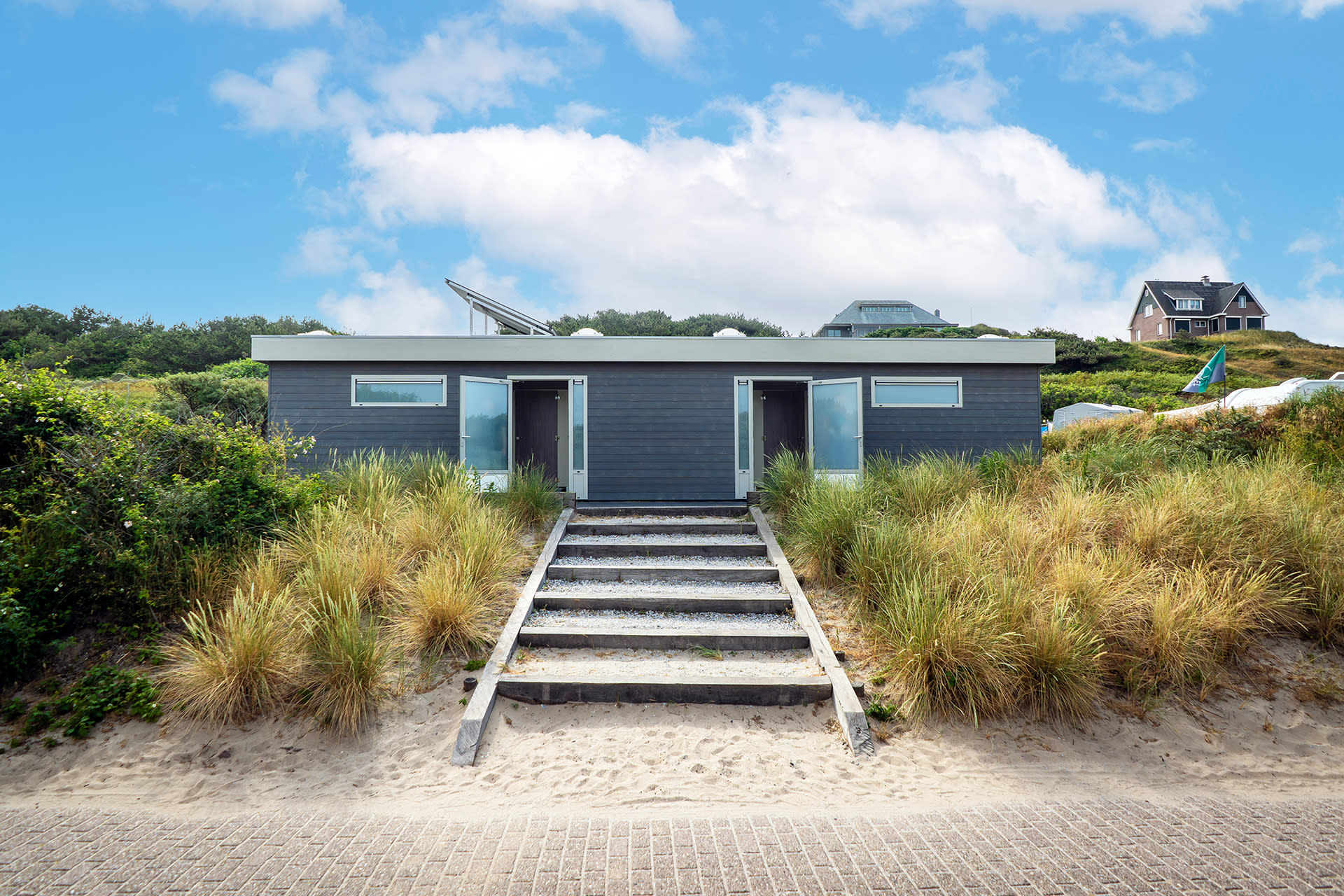 Kogerstrand campsite, toilet block