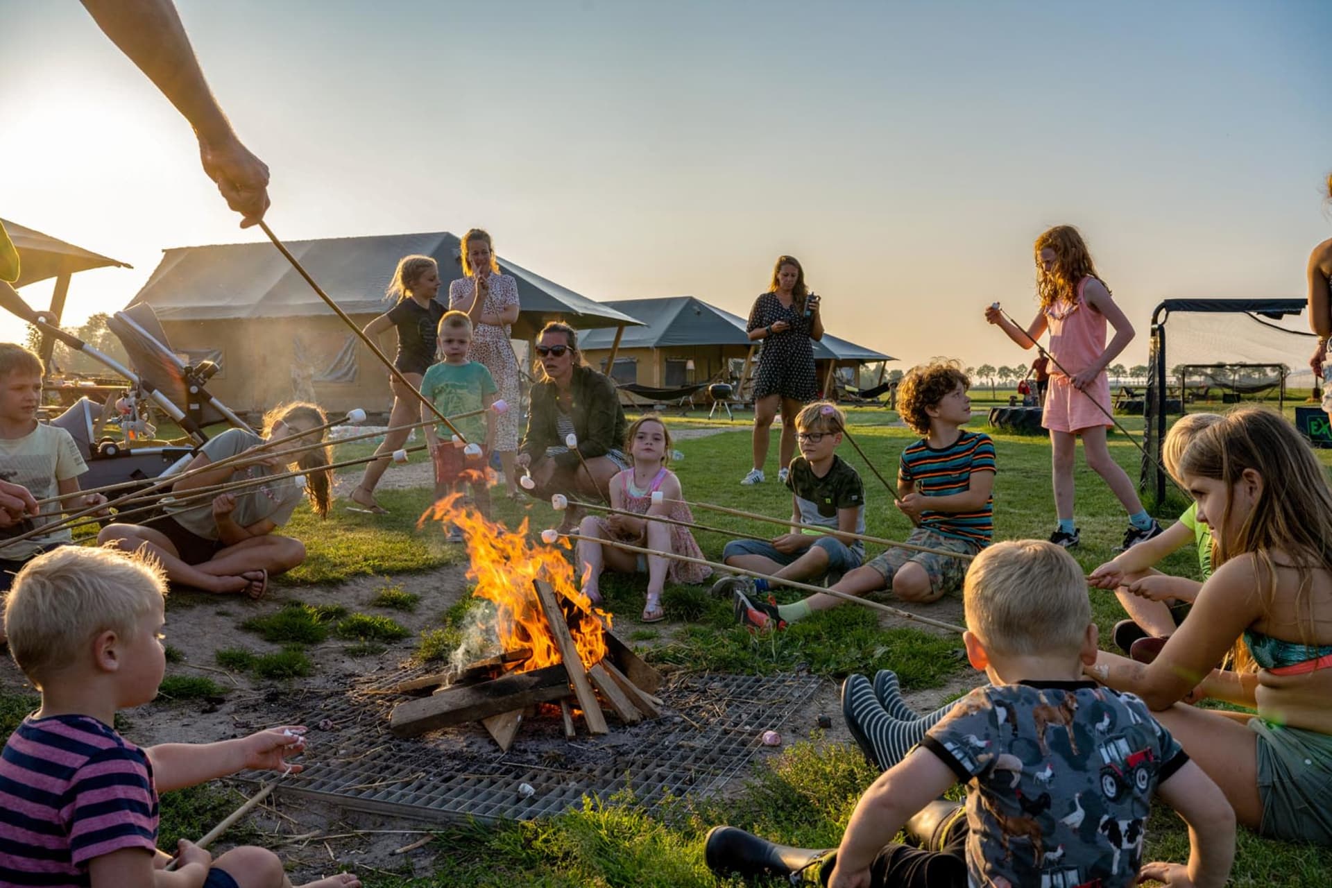 FarmCamps de Buitenhoeve Gelderland marshmallo