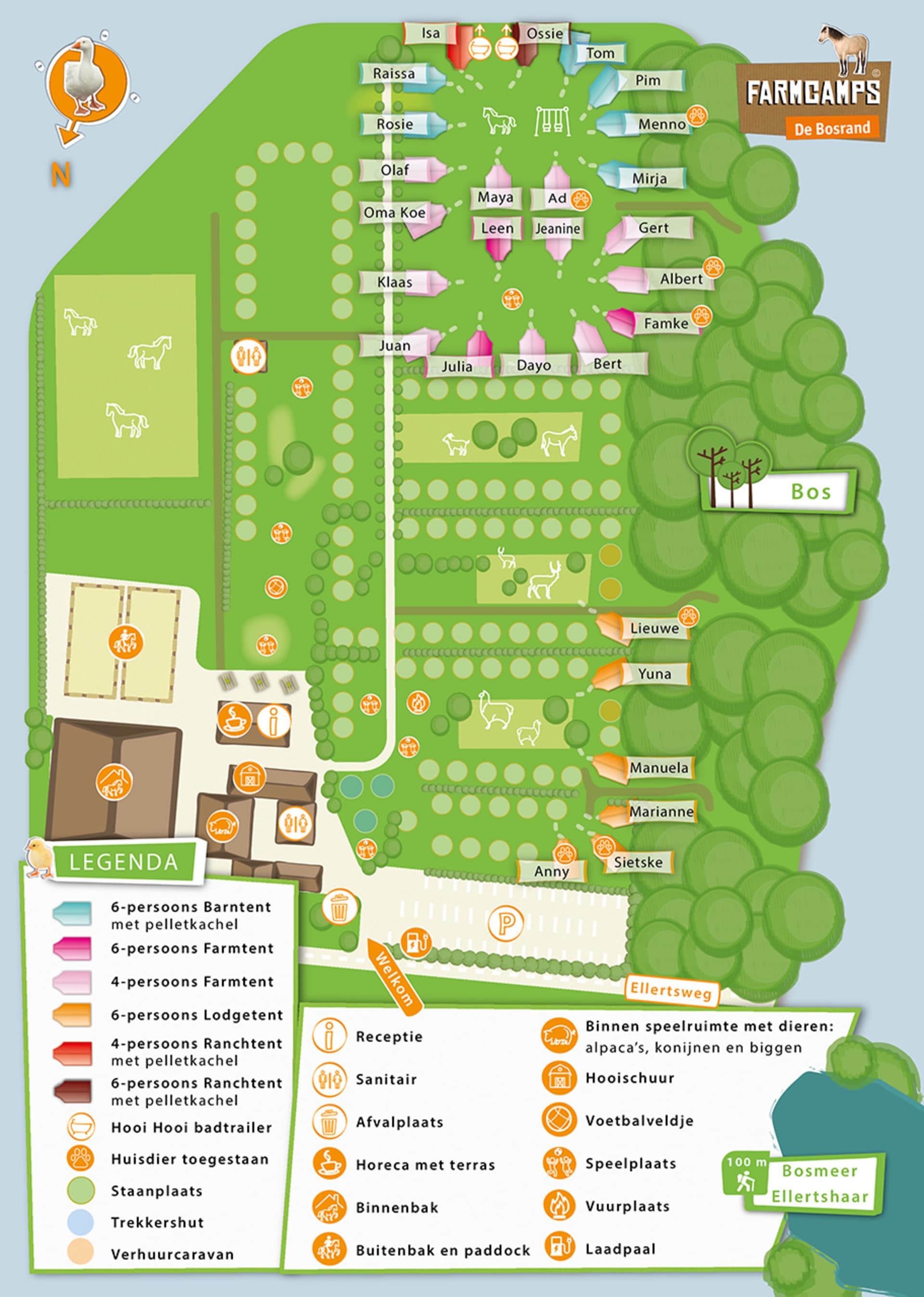 FarmCamps de Bosrand