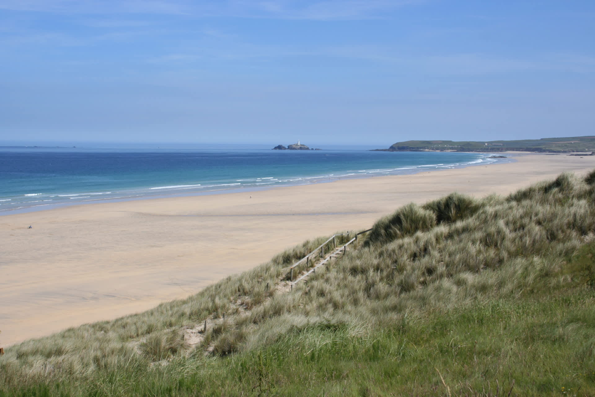Beachside Holiday Park Godrevy Lighthouse View