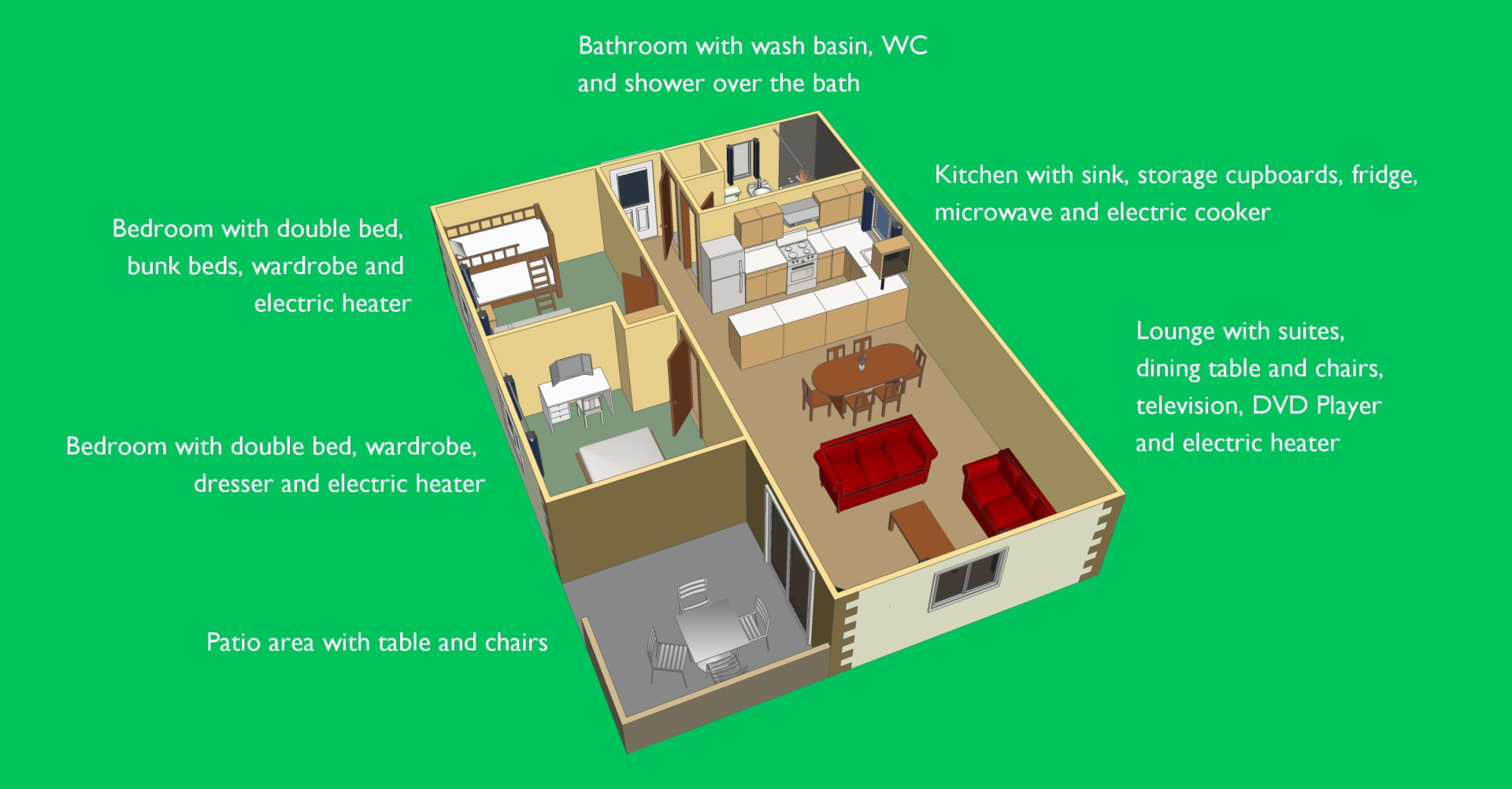 Dune Lodge Unit Layout